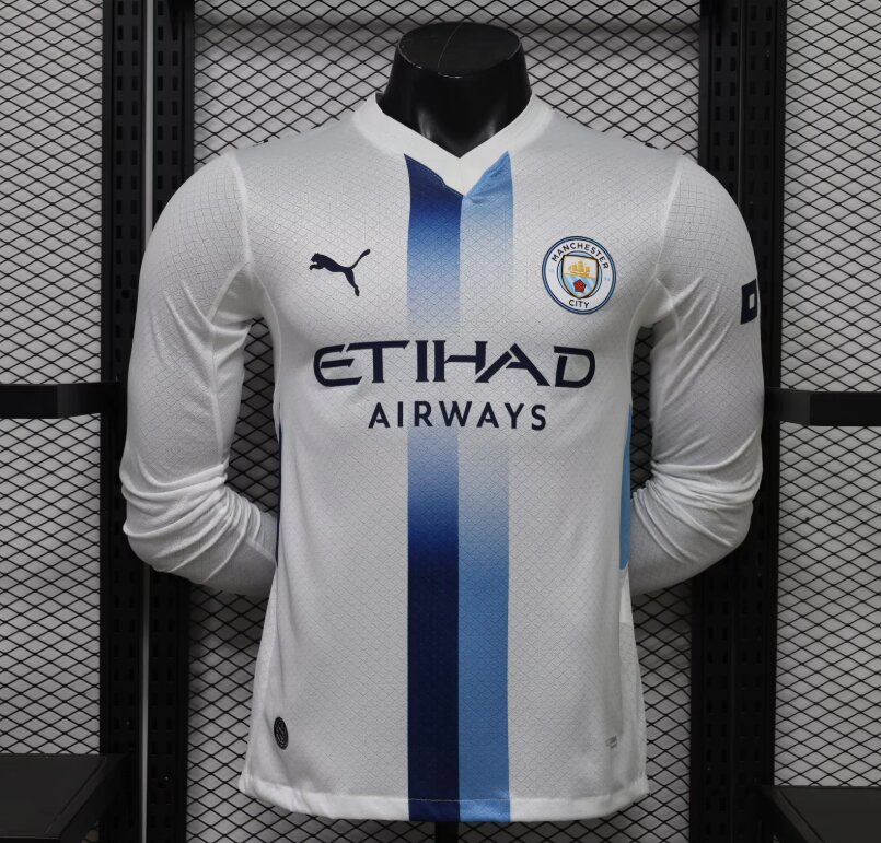 AAA Quality Manchester City 26/27 Third White Long Leaked(Player
